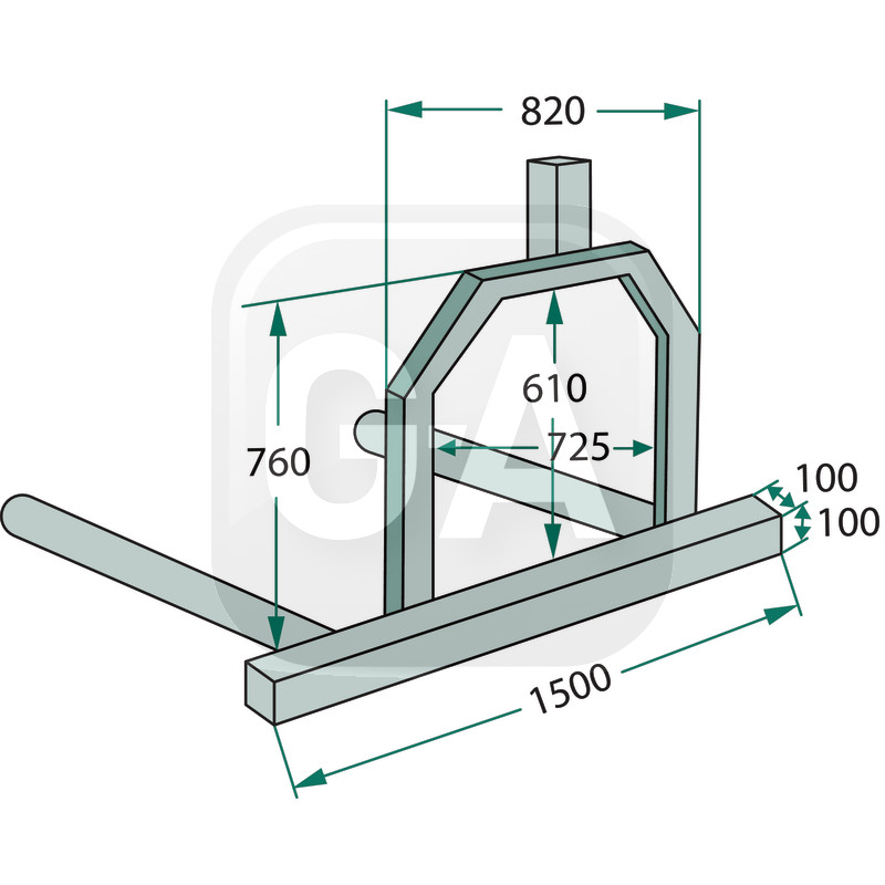 Engin transport balles